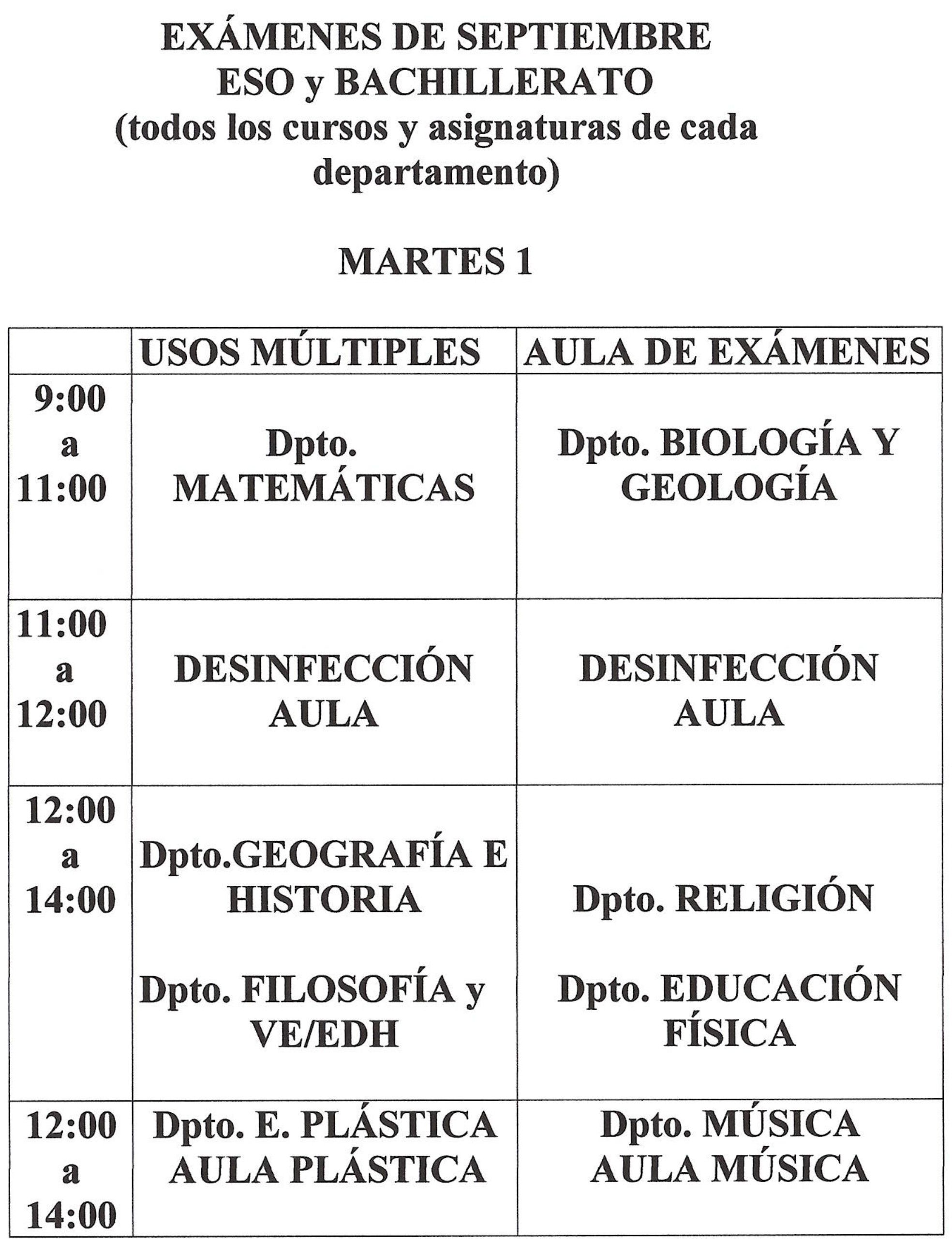 examen sept 1